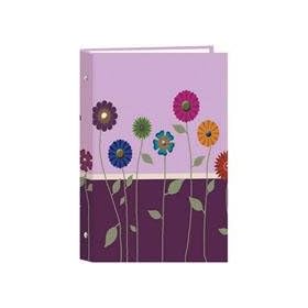Pioneer Classic 3 Ring Photo Album with Designer Color Covers, Holds 300 4x6 Photos, 3 Per Page, Color: Long Stems.