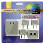 INTERNATIONAL VOLTAGE CONVERTER ADAPTOR KIT (MODEL VM6)