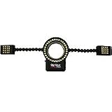 Digi-Slave Flex Ring 6400, Compact Lightweight LED Ring Light with Twin Lights & Removable Diffuser for Digital / Macro Photography, Fits Most Lens Sizes to 77mm