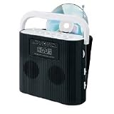 JENSEN CD-470B-BK Portable Stereo CD Player with AM/FM Radio