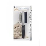 JW Gripsoft Double Sided Grooming Brush for Cats