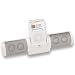 Logitech mm32 Portable Speakers for iPod - Portable speakers with digital player dock for iPod - white