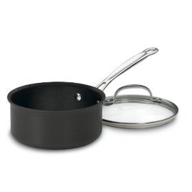 Cuisinart Chef's Classic Nonstick Hard-Anodized 1-1/2-Quart Saucepan with Lid