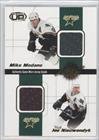 2001-02 Pacific Heads Up Quad Jerseys #10 - Mike Modano/Joe Nieuwendyk/Darryl Sydor/Derian Hatcher