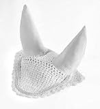 United Sportproducts Germany USG  3920 Fliegenhaube Baumwolle, wei&szlig;, Pony / VB