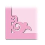 EK Success Paper Shapers Corner Adorner Card Creators Punch, Trumpet Flower