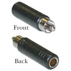 Buy 1 4 inch Mono Female RCA Male Adaptor by Cblwhl now!