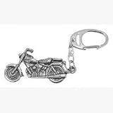 Accessories Galore Fine Quality English Pewter Motorbike Keyring, Lovely Gift Idea