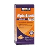 ALPHA LIPOIC ACID 600mg - 60 VCAPS., (Now Food)