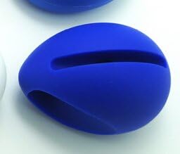 Elesell(TM) New Egg Shaped Stander Music Audio Loud Speaker Amplifier Silicone Rubber for iphone 6(4.7)(Blue)