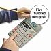 Simplify arithmetic by providing a calculator with speech output. It voices numeric entries and computations in easy-to-understand speech (English only). For totals, choose between the complete number speech, seventy-eight or the digit-by-digit, seven, eight. Features volume control, mute option and angled display. Designed for desktop use. Two AAA batteries included. Save money on multiples with the Ten Talking Calculators option.