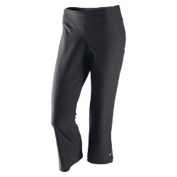 NIKE Low Rise FIT DRY Capri Pants Training Running Black