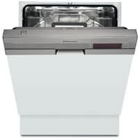 60cm A Rated 12 Place Setting 8 Programme Semi Integrated Dishwasher (ESI68050X)