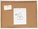 Solid Hardwood Frame Cork Bulletin Board, 48w x 36h