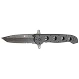 New Columbia River M16 Special Forces Folding Knife Black-T Combo Tanto/Dual Thumb Stud Liner Lock