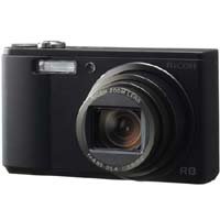 Ricoh R8 Digital Point & Shoot Camera 10mp with 7.1x Optical Zoom 4.8x Digital Zoom 2.7 LCD Display Black Finish Demo Model