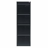 Bisley Light H�ngeregistraturschrank Light 4 Sch�be 1-bahnig schwarz