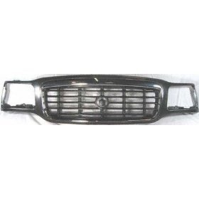 Chrome Grille Grill 99 00 Cadillac Escalade 1999 2000 Suv