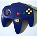 Video Games : Nintendo 64 Controller - Blue