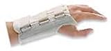 Rolyan D-Ring Wrist Braces Beige - Right M - Regular Length - Model A611RM