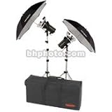 Photogenic AKC640BK StudioMAX III 640 total watt second AC/DC Battery Wireless Kit with Soft Case