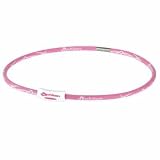 Phiten Tribal X30 Pink 22 Inch Titanium Necklace