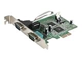 StarTech.com 2 Port PCI Express 16C950 Serial Card - Serial adapter - PCI Express x1 - RS-232 - 2 ports