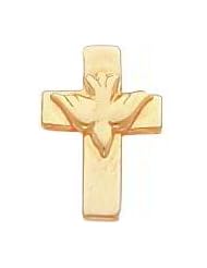 Gold Plated Confirmation Pin