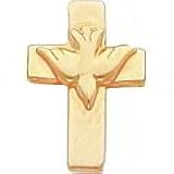 Gold Plated Confirmation Pin