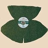 Bosmere F530 16 Inch Half Basket Cloverleaf Liner - Moss Green