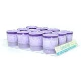 Candle, Scented Votives 100% Pure Essential Oils, Lavender Hills Lavender-Chamomile 12x2 OZ