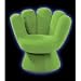 Lumisource CHR-MITTMINI-G Mini Mitt Kids Lounge Chair