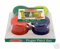 MELISSA & DOUG EDUCATIONAL TOY FINGER PAINT SET