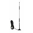 Wilson Electronics Dual Band - 800-1900 MHz Magnet Mount Antenna with SMA Male Connector and 10-Foot RG174 Coax Cable