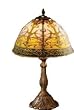 French style Water Lilly base lamp light table statue art Nouveau