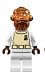 Lego Star Wars Mon Calamari Admiral Ackbar Minifig 7754 From Mon Calamari Home One Cruiser