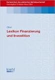 Lexikon Finanzierung und Investition