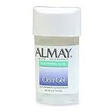 Almay Clear Gel Antiperspirant & Deodorant Stick, Hypoallergenic, Soothing Aloe 2.25 oz (63 g)