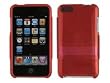 Speck SeeThru Hard Plastic Shell Case for iPod touch 2G, 3G (Red)