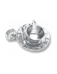 Cup and Saucer Charm