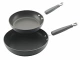KitchenAid Gourmet Essentials Hard Anodized 8 and 10-Inch Skillet 2 pack