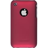 Apple iPhone 3G / 3GS Case-Mate Barely There Case - Red Hard Case/Cover/Fac ....