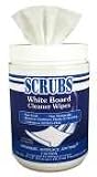 SCRUBS 90891 Clean Scent White Board Cleaner Wipe