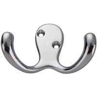 Mintcraft Chrome Double Prong Robe Hooks 23263CHB