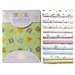 Kushies Premium Cotton Receiving Blanket
