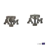 Texas A and M Aggies Sterling Silver Post Earrings