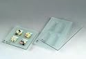 Glasschale gusto, 4 Vertiefungen, Set mit Abdeckplatte