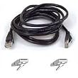 Belkin 15ft  CAT5E Black Patch Cord Snagless