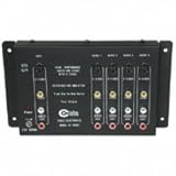 C2G / Cables to Go 41064 4-Output Audio/Video + S-Video Distribution Amplifier (Black)