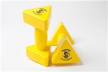Bumbells Yellow Triangle/Pair